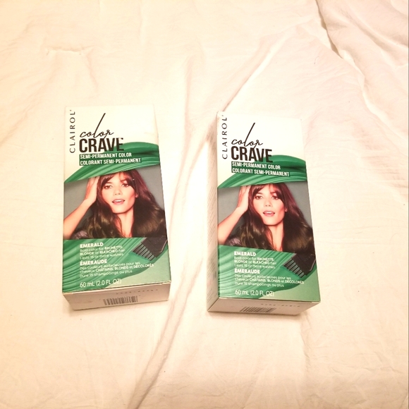 2 Brand New boxes Emerald Clairol Color Crave - Picture 1 of 4